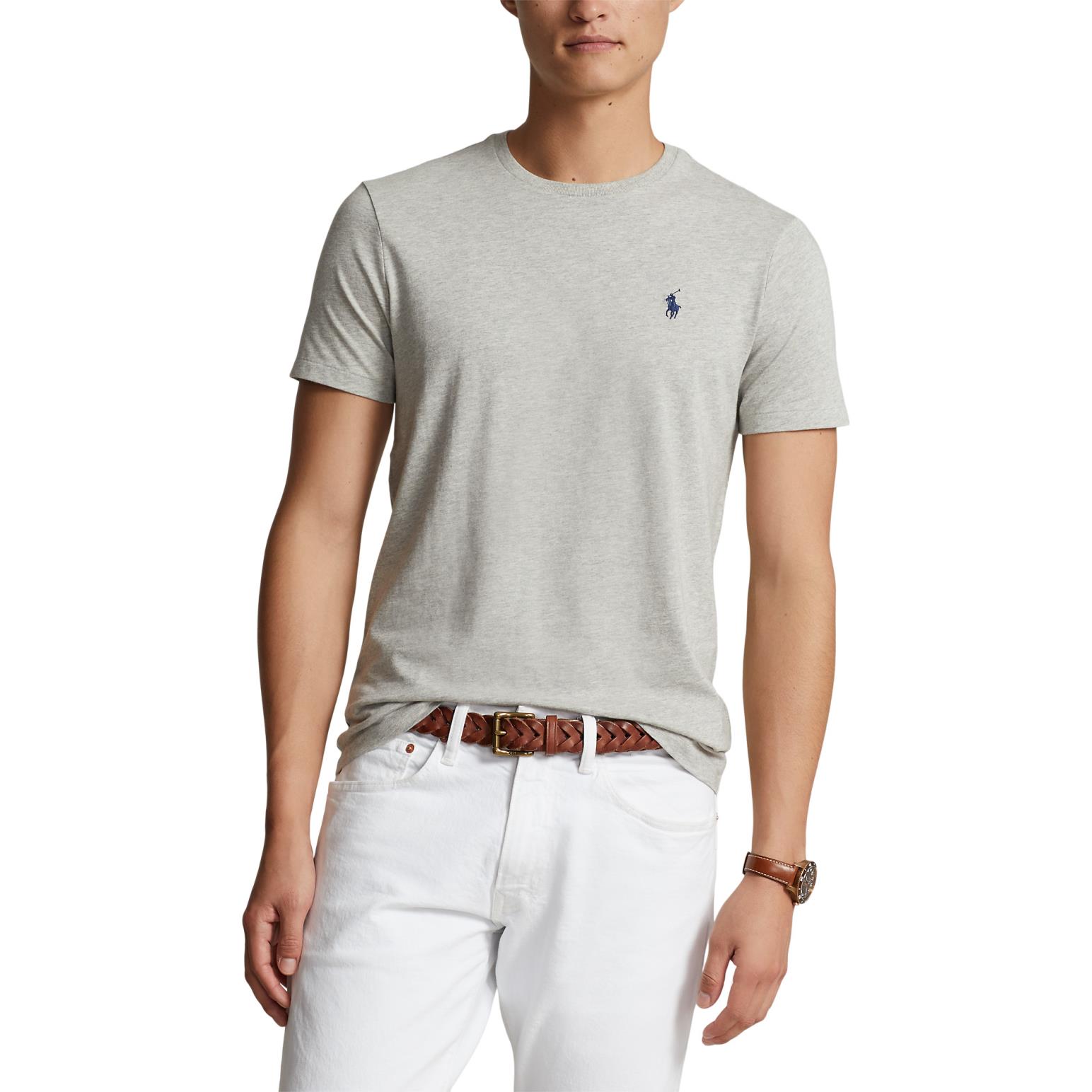 Polo Ralph Lauren Custom Slim Fit Jersey Crewneck T-Shirt